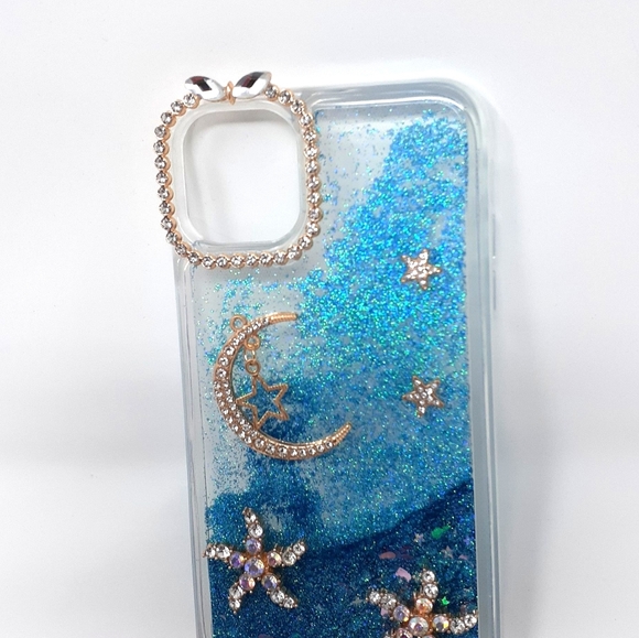 iPhone Case Bling Quicksand Waterfall Liqu… - Picture 12 of 16